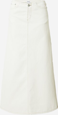 WEEKDAY Skirt 'Anaheim' in White: front