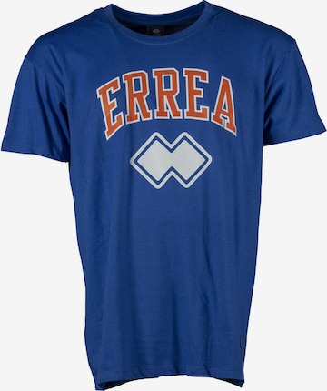 T-Shirt ERREA REPUBLIC en bleu : devant