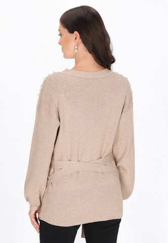 usha BLACK LABEL - Cárdigan en beige