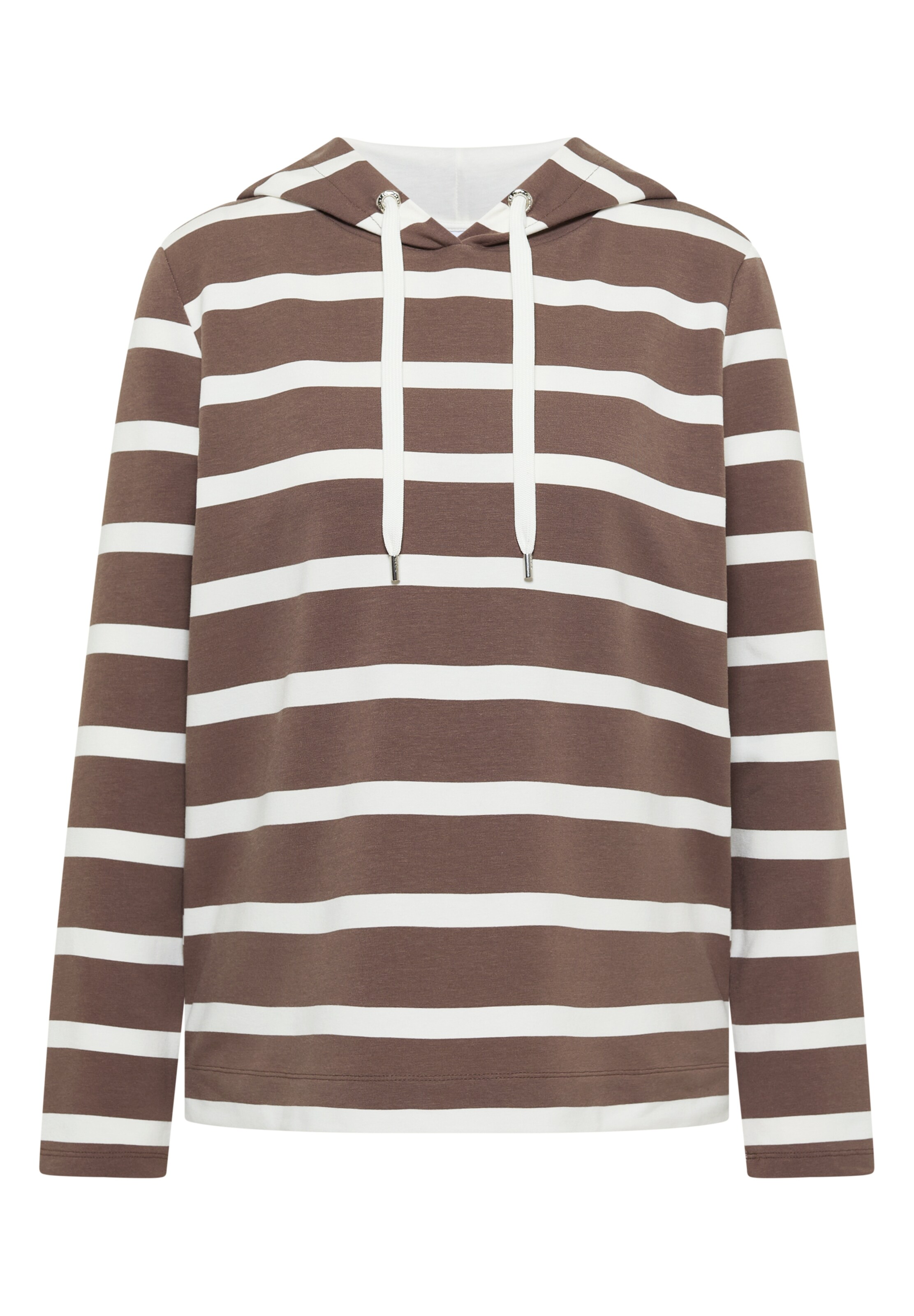 CECIL Sweatshirt in Brown: front