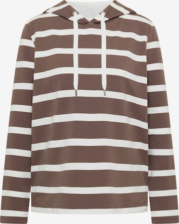 CECIL Sweatshirt in Brown: front