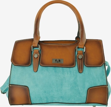 HARPA Henkeltasche 'LIORA' in Blau: Vorderseite
