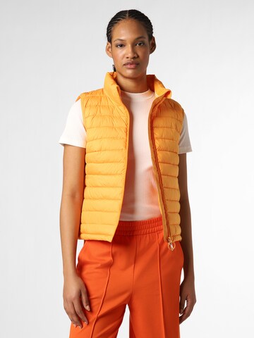 Marc Cain Weste in Orange: Vorderseite