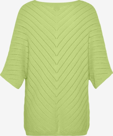 LASCANA Sweater in Green