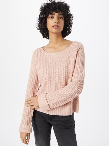 Pull-over 'NICALA' ONLY en rose : devant