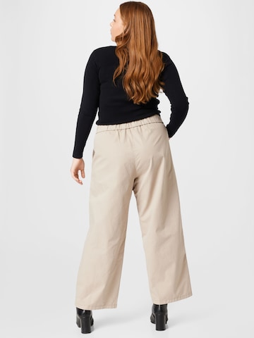 Esprit Curves Wide leg Broek in Grijs