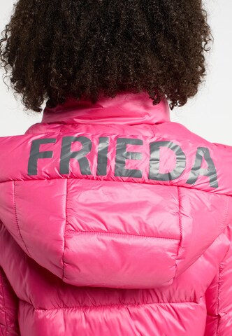 Frieda & Freddies NY Wintermantel 'Deana' in Pink