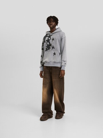 Bershka Sweatshirt in Grau