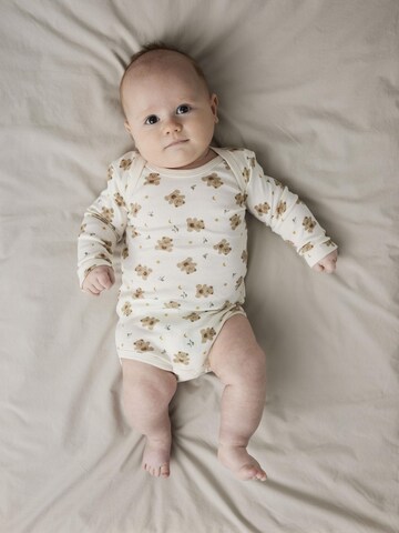 NAME IT - Pijama entero/body en beige: frente