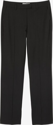 Marc O'Polo Regular Pantalon in Zwart: voorkant