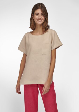 Peter Hahn Blouse in Beige: front