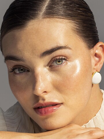 Luxenter - Pendientes 'Malius' en blanco