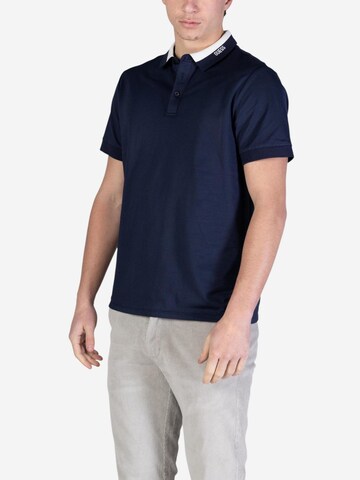 Maglietta 'SS PAUL GUESS COLLAR POLO M6RP47 KARS2' di GUESS in blu