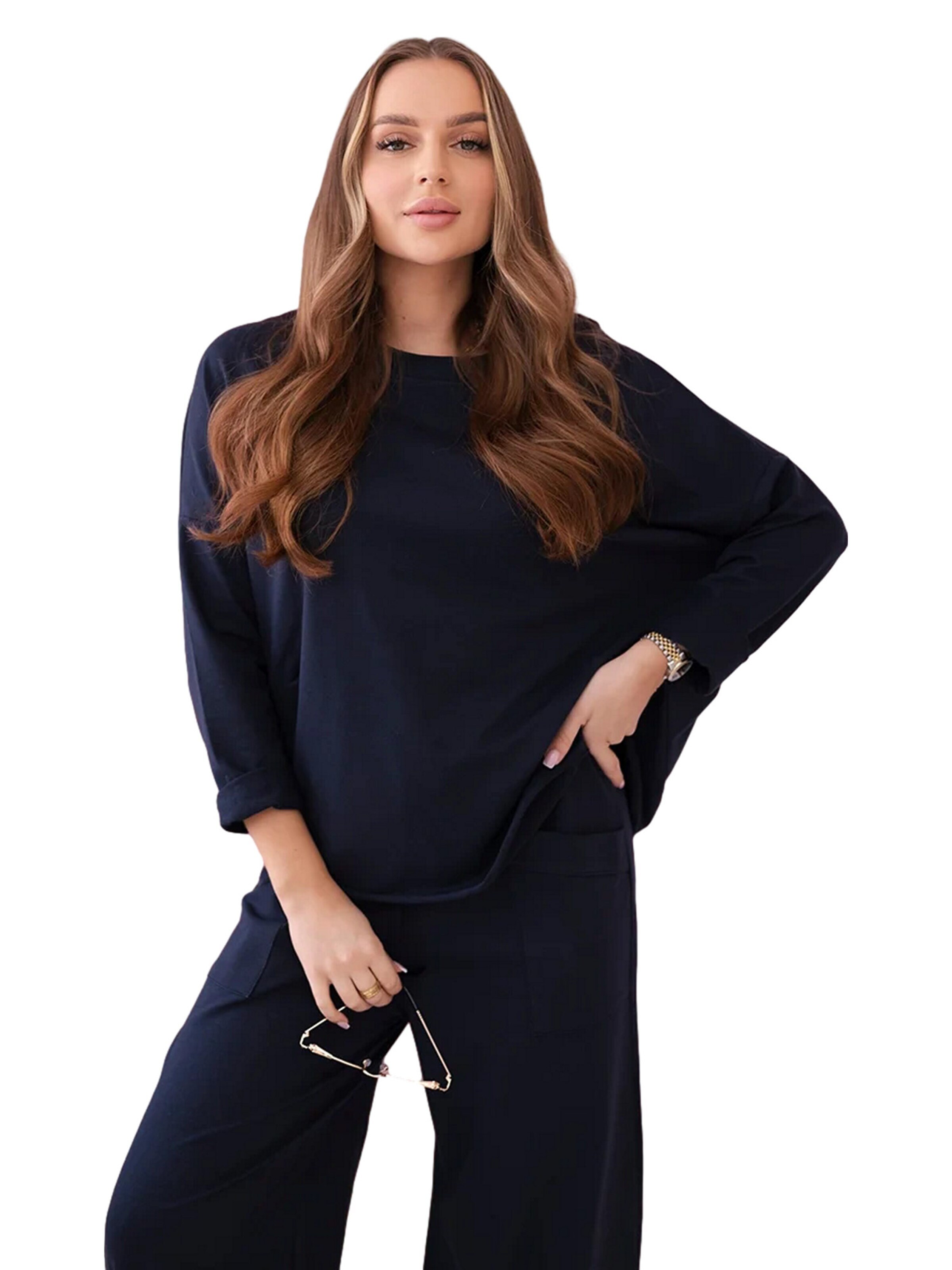 Lumera Domácí oblečení 'Cerise' – modrá