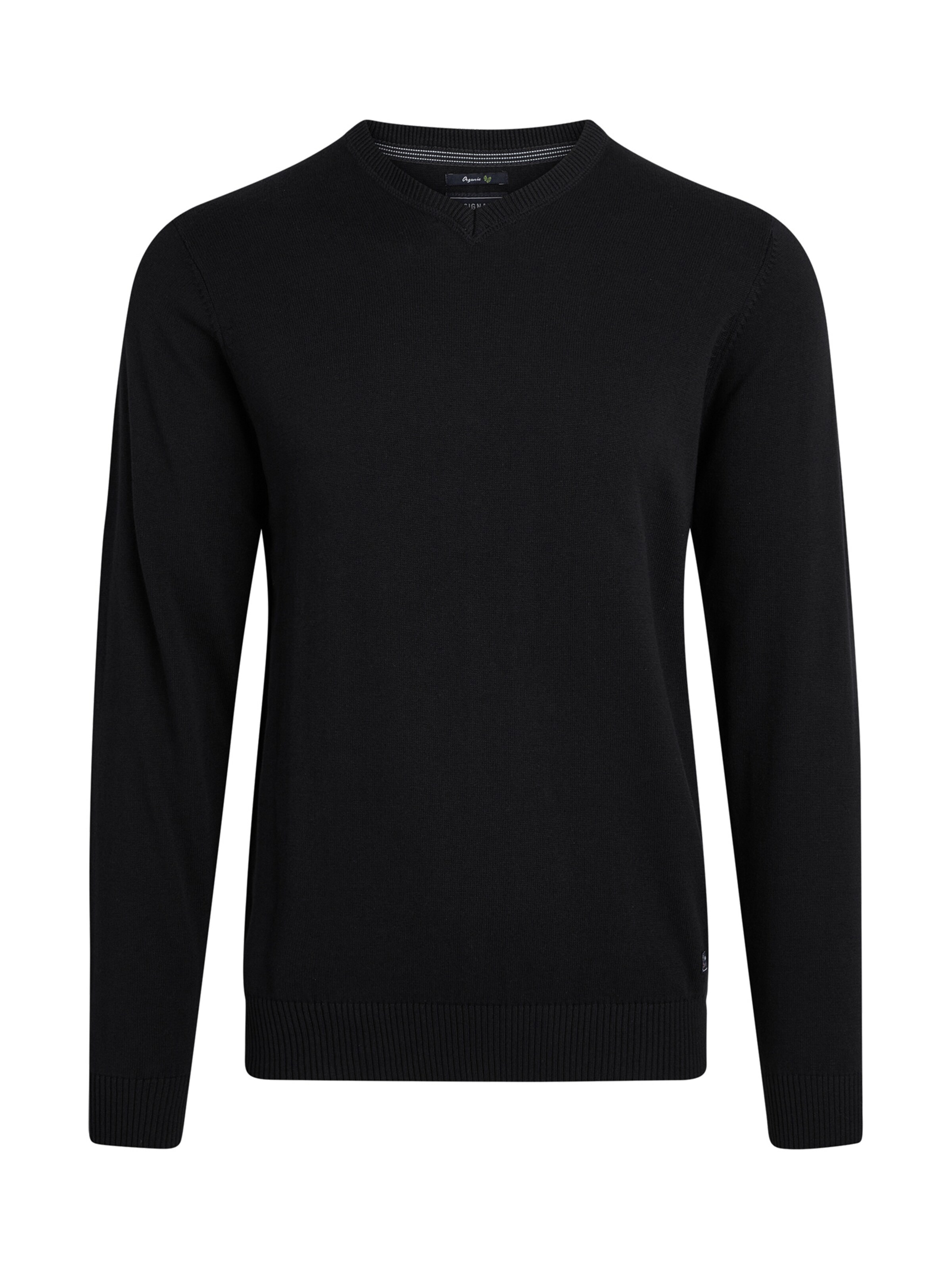 Signal Svetr 'Vern' – černá: přední strana