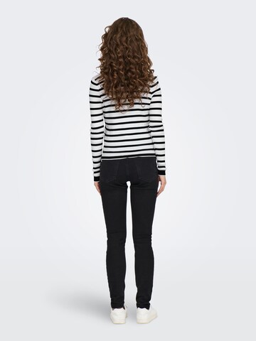 ONLY Gebreid vest 'ONLMeddi' in Wit