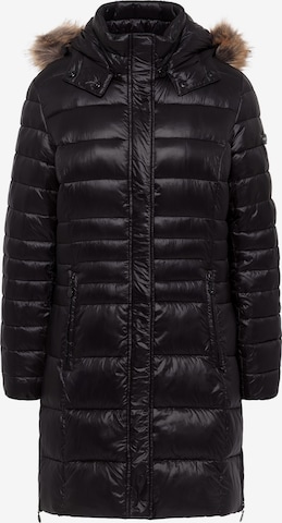 Frieda & Freddies NY Mantel 'Dalia 2' in Schwarz: Vorderseite