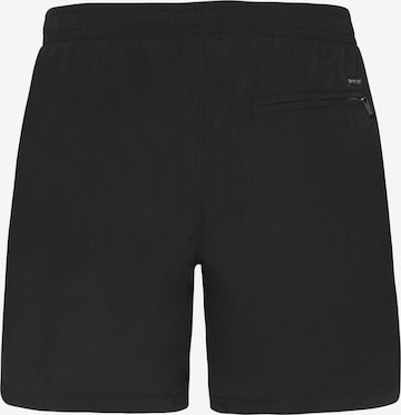 PROTEST Badeshorts 'FASTER' in Schwarz: Vorderseite