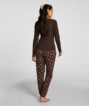 Hunkemöller Slaapshirt in Bruin