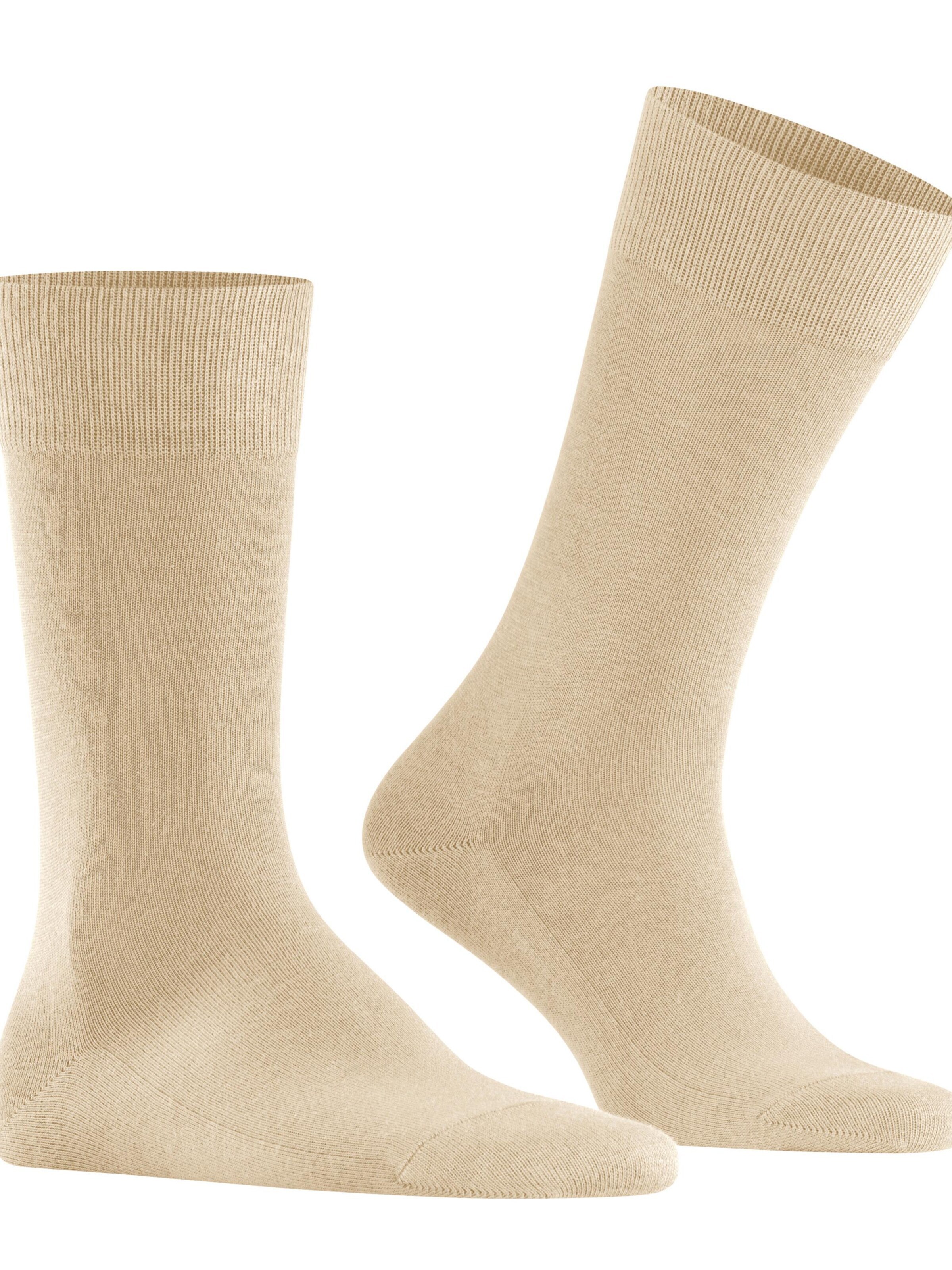 FALKE Socks 'Family' in Beige: front