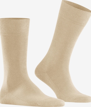 FALKE Socks 'Family' in Beige: front