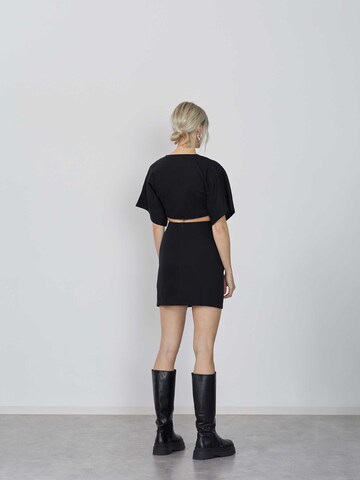 Robe 'Alia' LeGer by Lena Gercke en noir