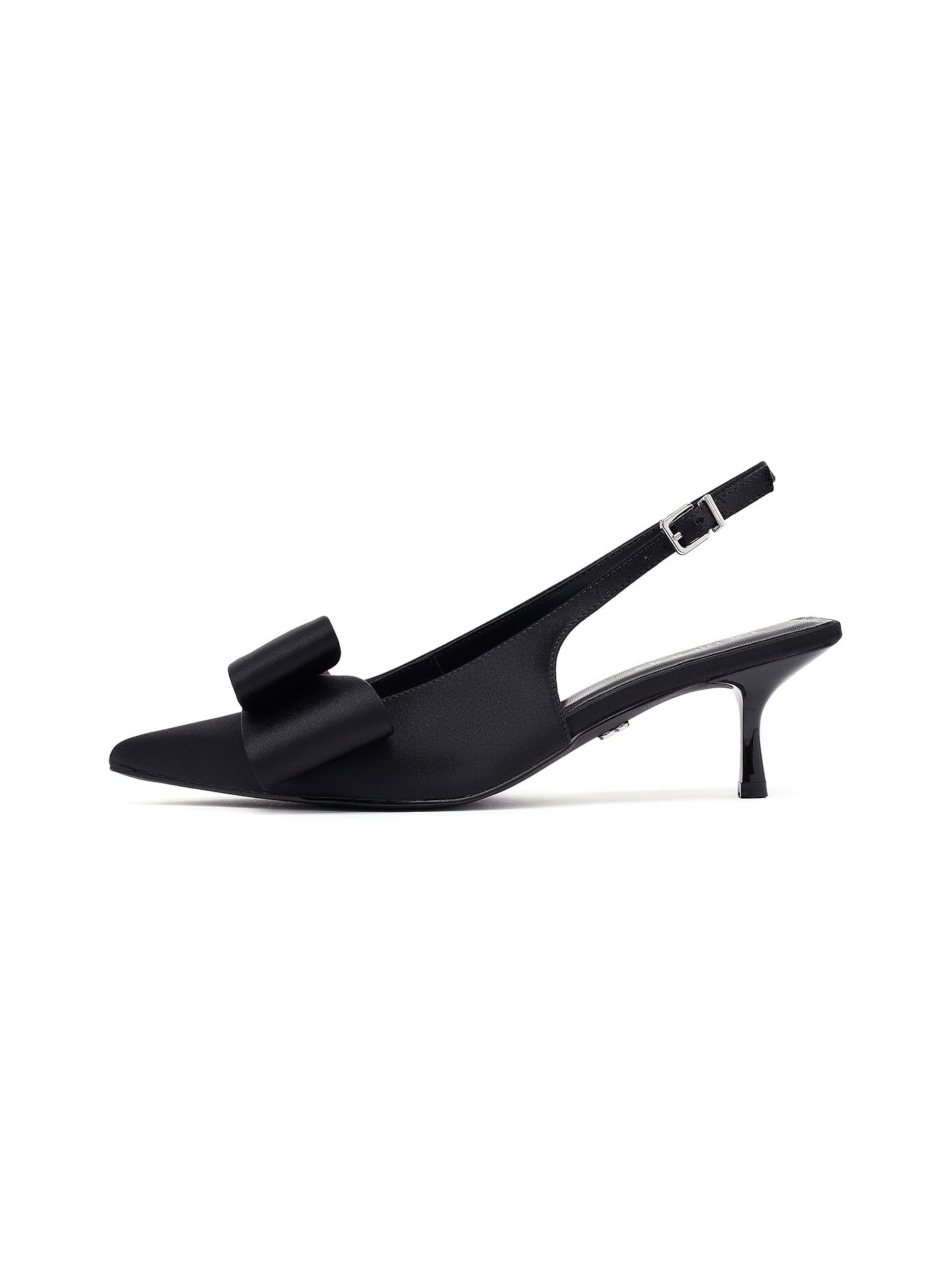 Décolleté sling di Derimod in nero: frontale