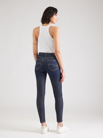 Lee Slimfit Jeans 'Scarlett' in Blau