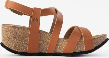 Bayton Sandal 'Dora' i brun