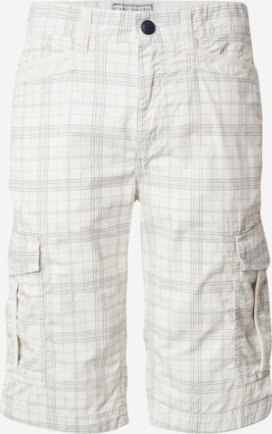 CAMP DAVIDregular Cargo hlače - bijela boja: prednji dio