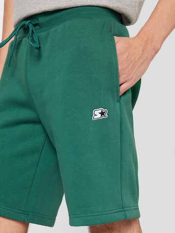 Regular Pantalon 'Essential' Starter Black Label en vert