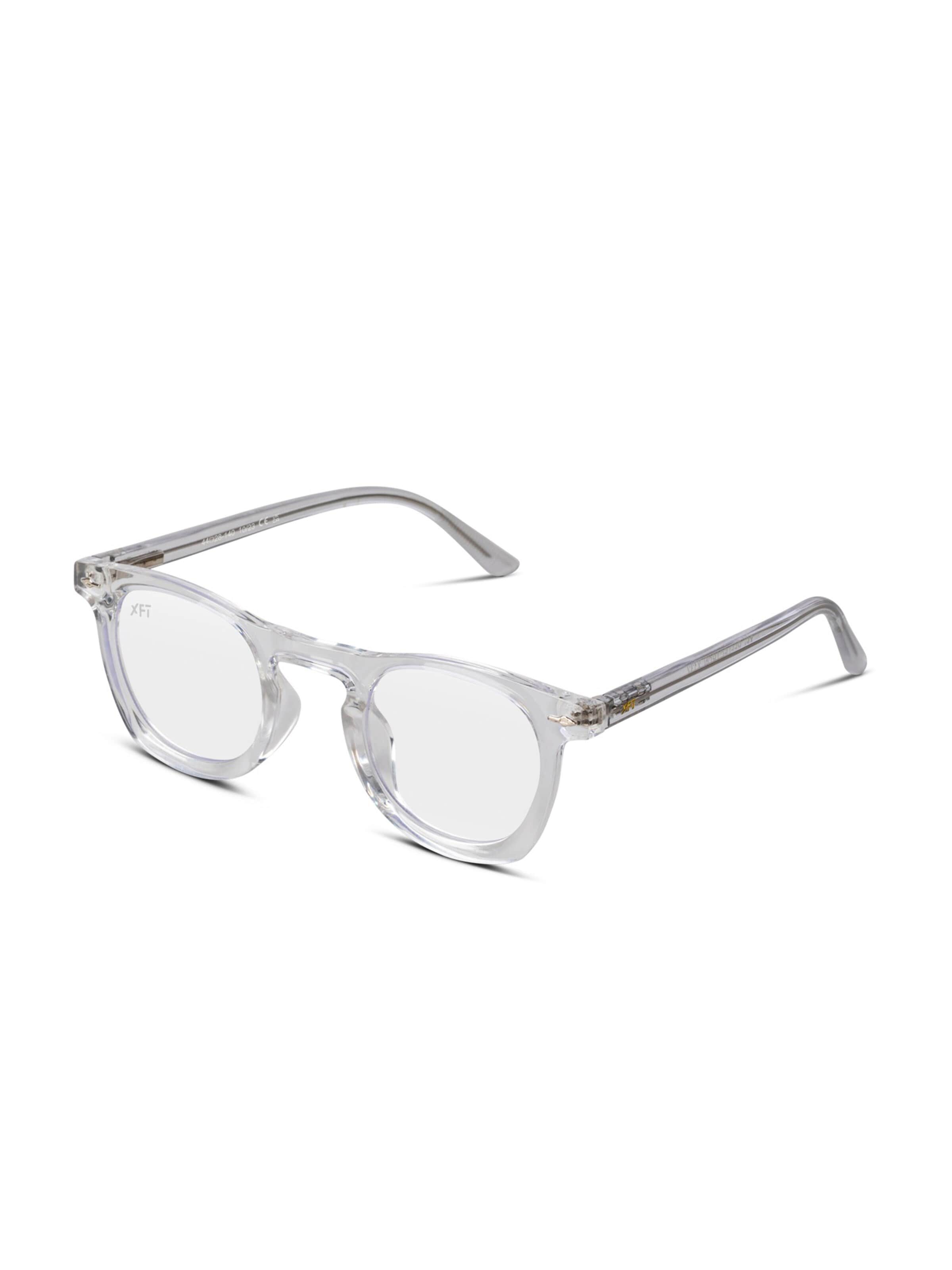X Frame Therapy Brillen 'Reflectron Blue Light' in Transparant: voorkant