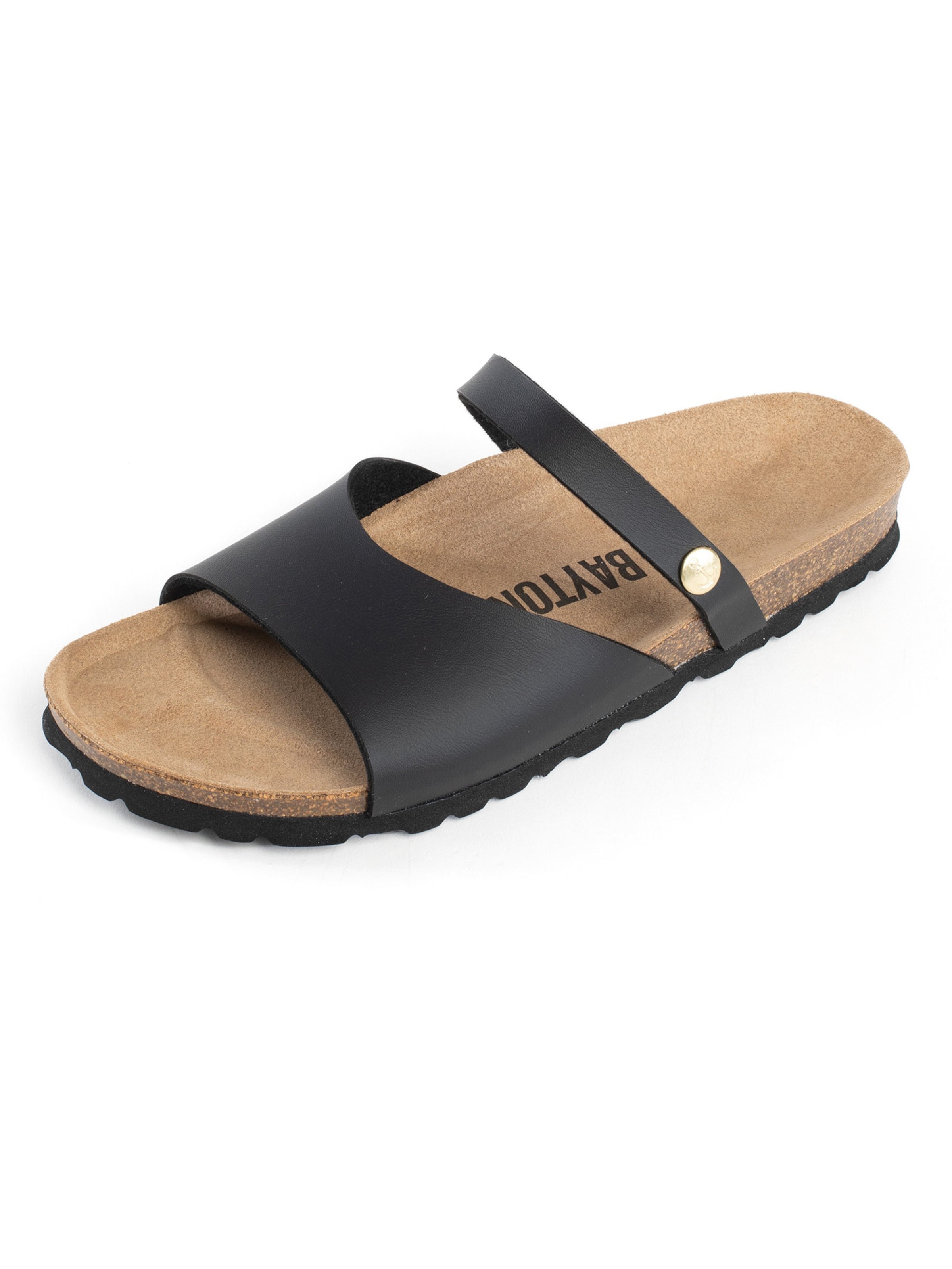 Bayton Šľapky 'Marina' - Čierna: predná strana