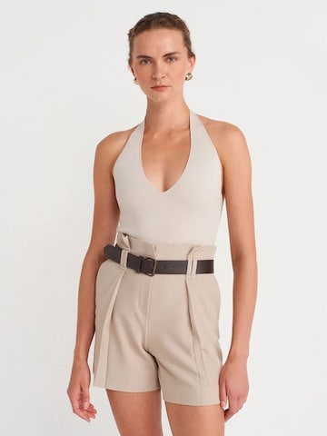 Dilvin Blouse 'Blusen' in Beige: front