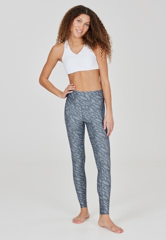 Athlecia Skinny Workout Pants 'Mist' in Grey