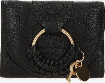 See by Chloé Wallet in Black: front