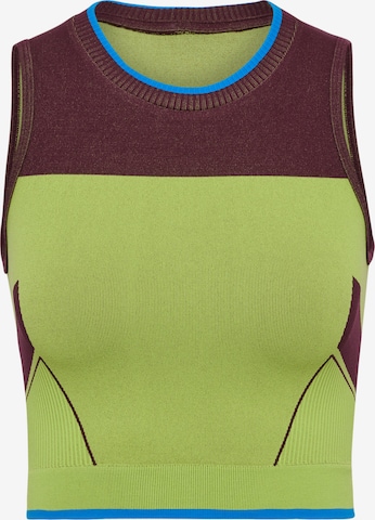 Hummel Sportsoverdel 'SEAMLESS' i grøn: forside