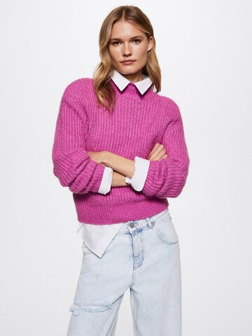 MANGO Sweater 'ABRIL' in Pink: front