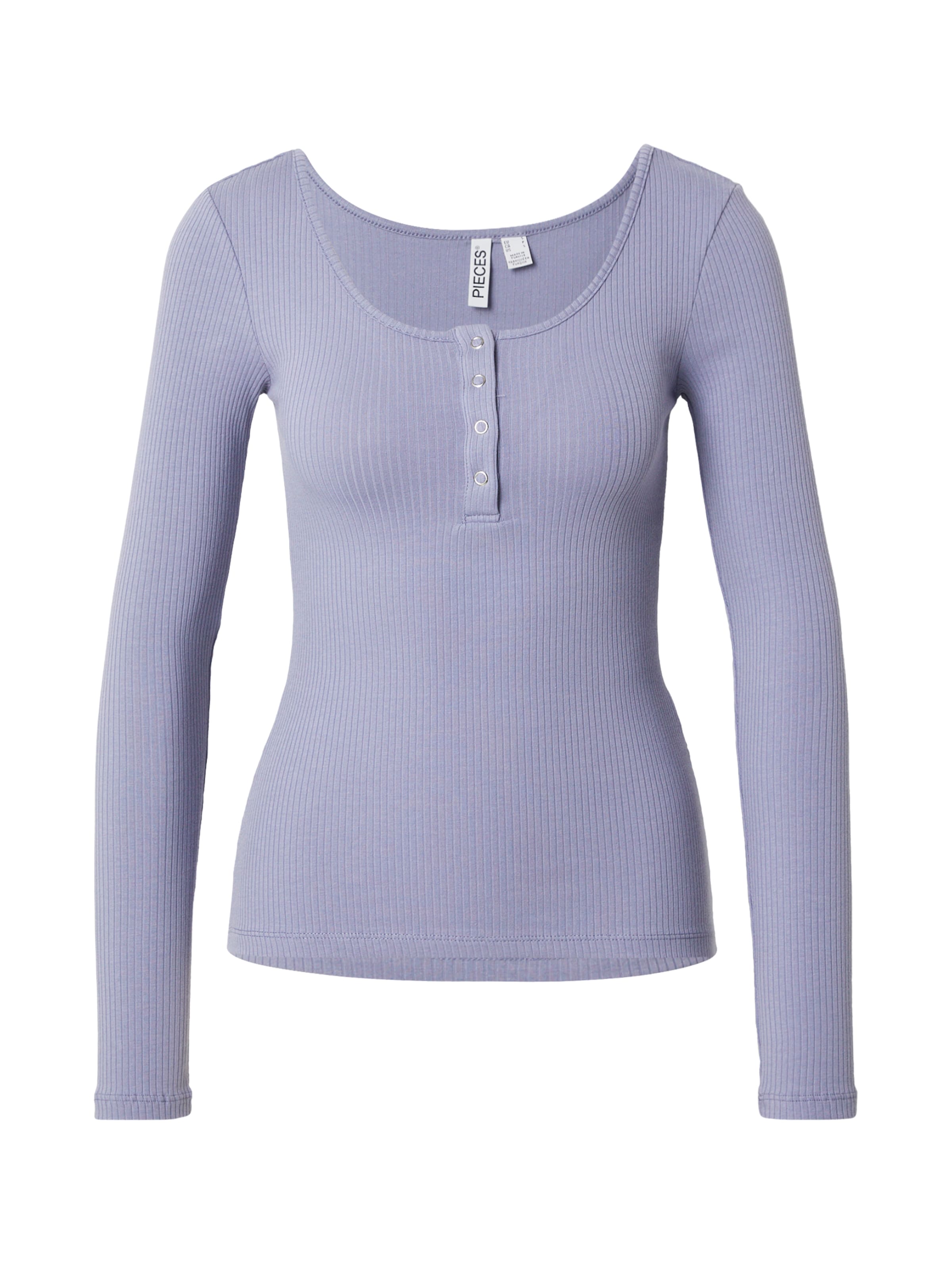 T-shirt 'PCKITTE' PIECES en gris : devant