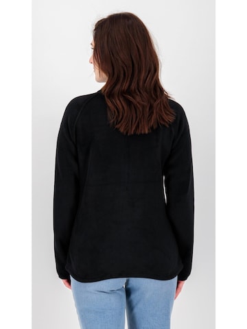 deproc Fleecejacke 'WAWA BAY' in Schwarz