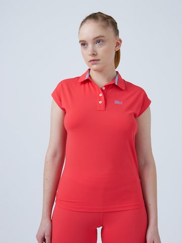 SPORTKIND Functioneel shirt 'Polo Shirt Loose-Fit' in Oranje