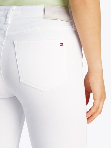 TOMMY HILFIGER Skinny Jeans 'Como' in Weiß