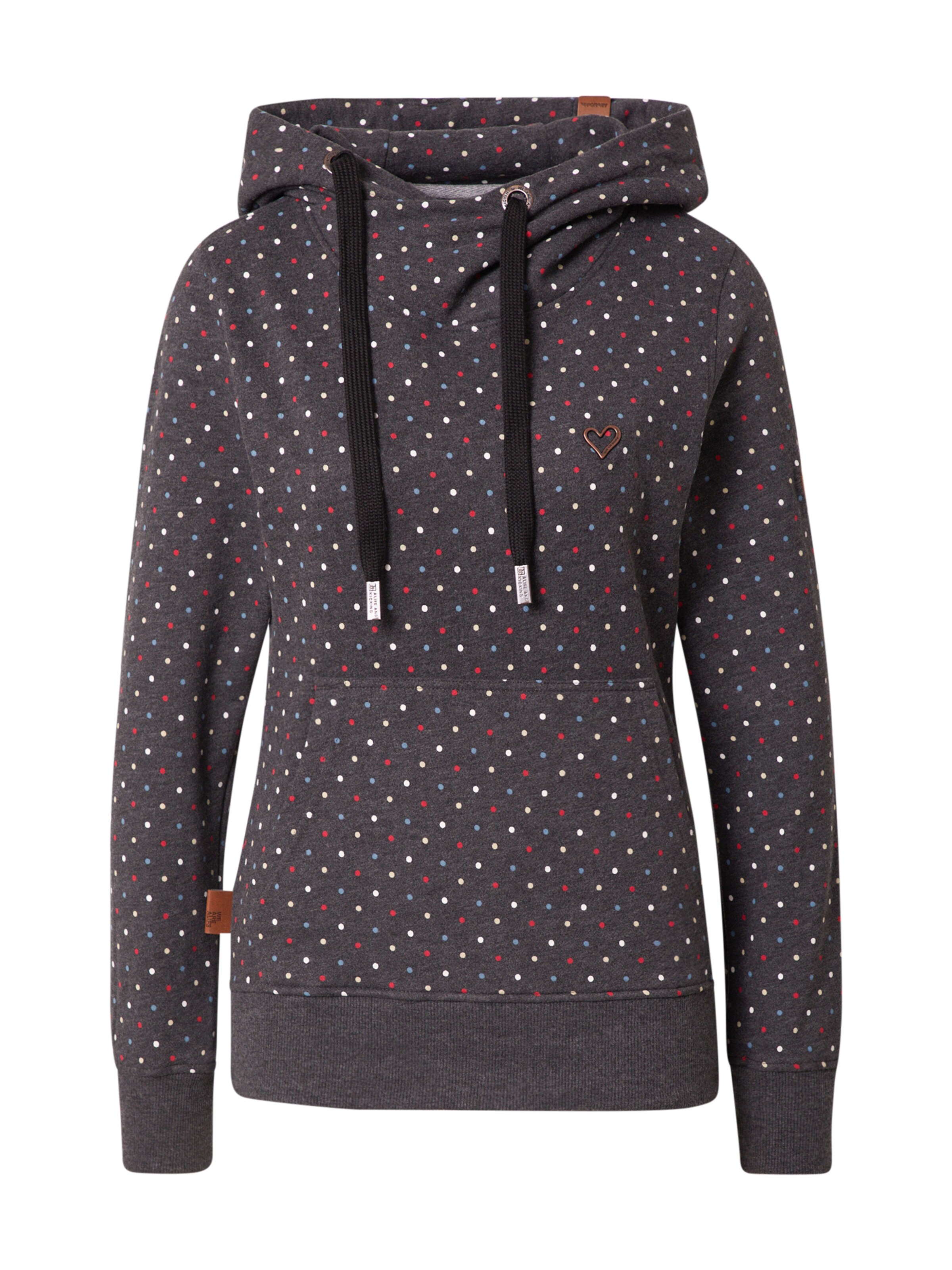 alife & kickin Sweatshirt 'SarahAK B' in Grijs: voorkant