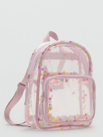 MANGO KIDS Ryggsäck 'CONFETI' i rosa