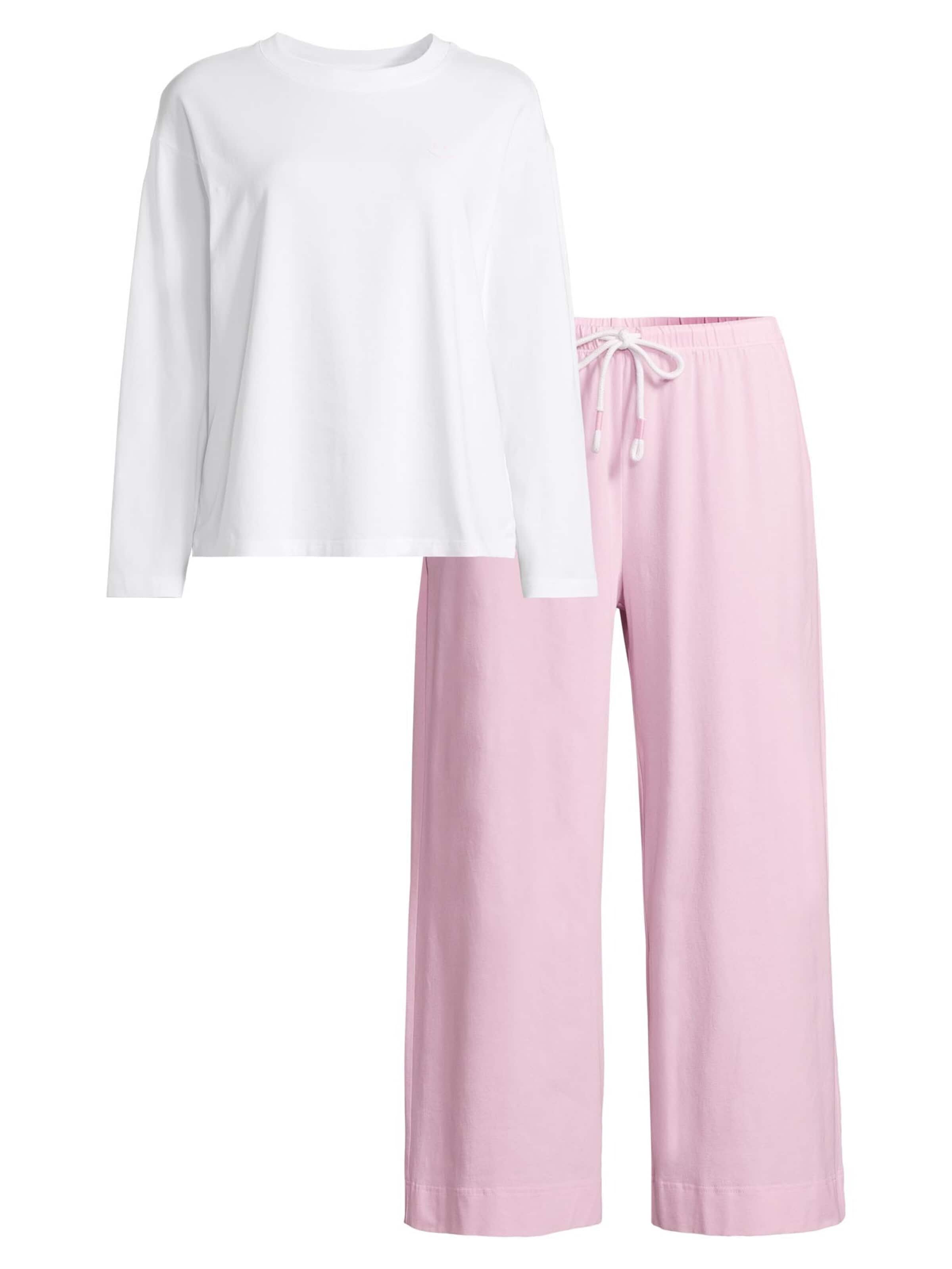 Mey Pyjama 'Solid Love'‌ in Pink: Vorderseite