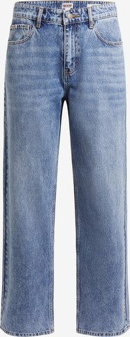 GUESS Loosefit Jeans 'Go Kit Straight' in Blauw: voorkant