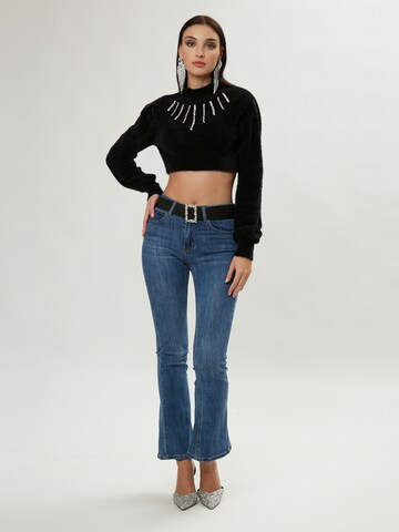 Influencer - Pullover em preto