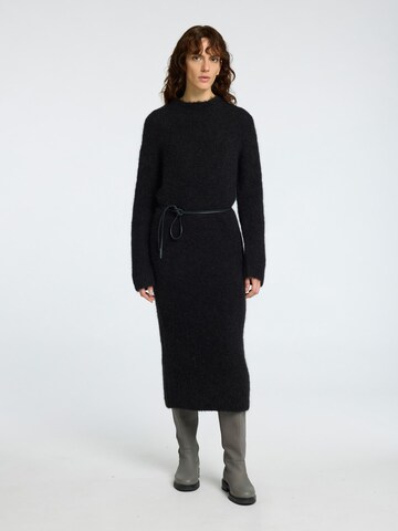 Robes en maille SELECTED FEMME en noir