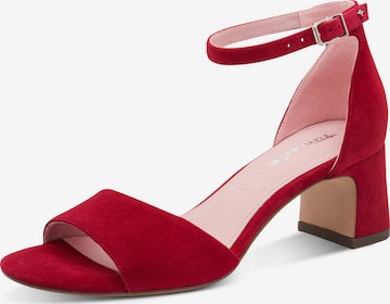 Tamaris Босоножки в Красный: спереди
