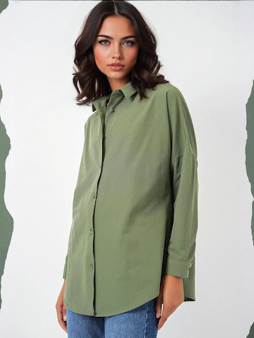 Bigdart Blouse in Groen